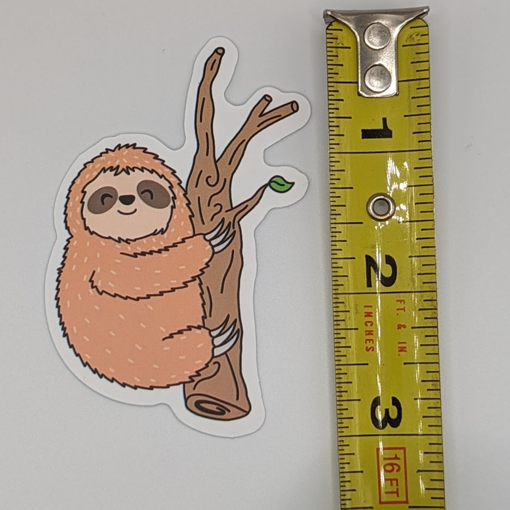 Sloth Sticker - Picture 2 of 2